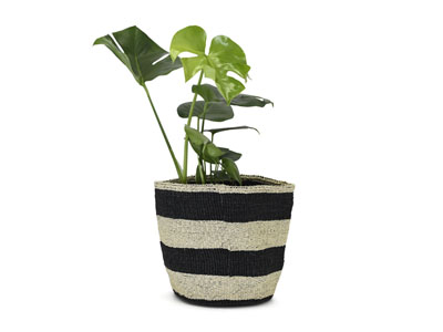 Kenyan Planter Basket - Natural #11